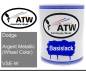 Preview: Dodge, Argent Metallic (Wheel Color), VSE-W: 1L Lackdose, von ATW Autoteile West.
